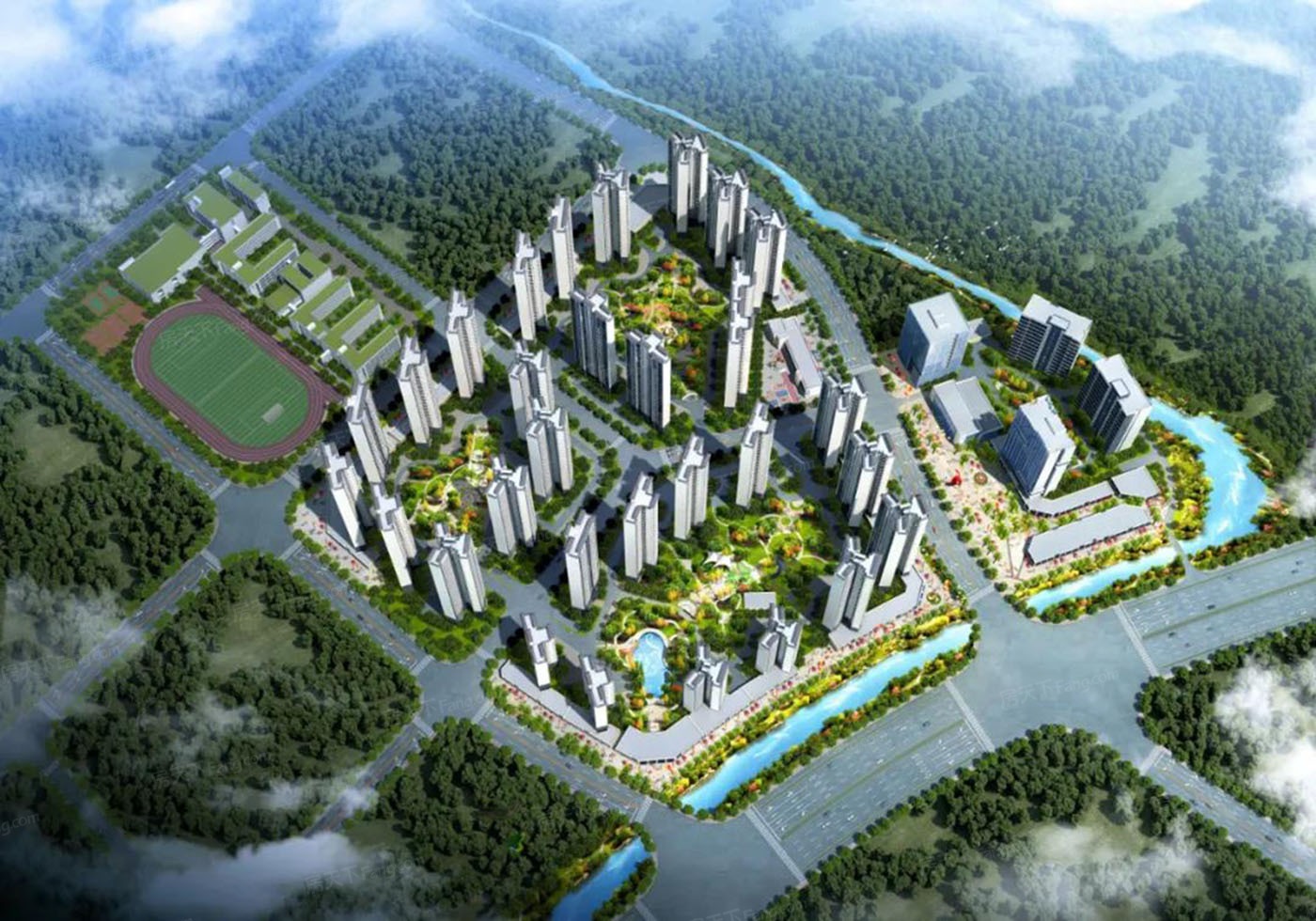 高品质的生活，高规格的环境，2023年12月河源江东新区的这些热盘当然得看！