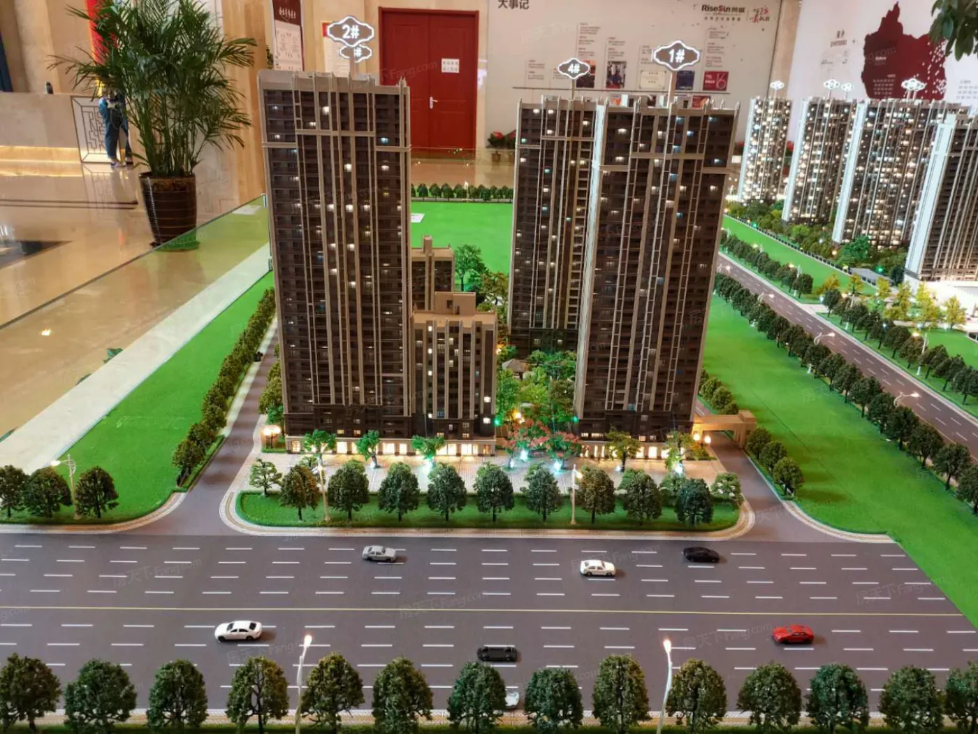 荣盛城·清芷苑3室2厅2卫南北朝向600.00元/月出租