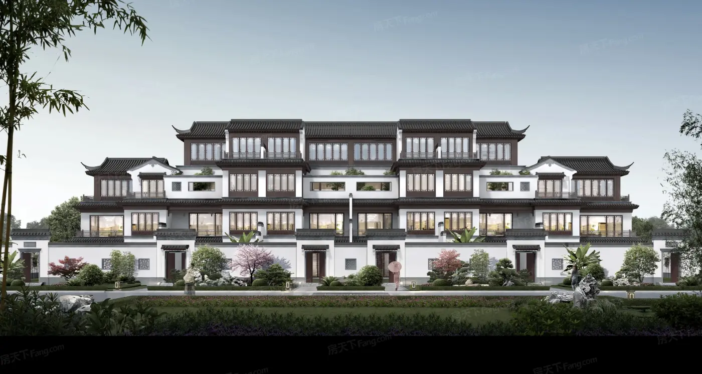 效果图:楼栋正面