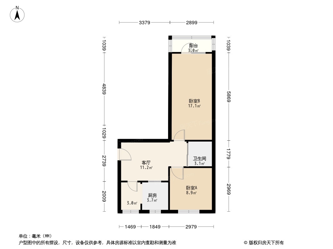 芳城东里户型图