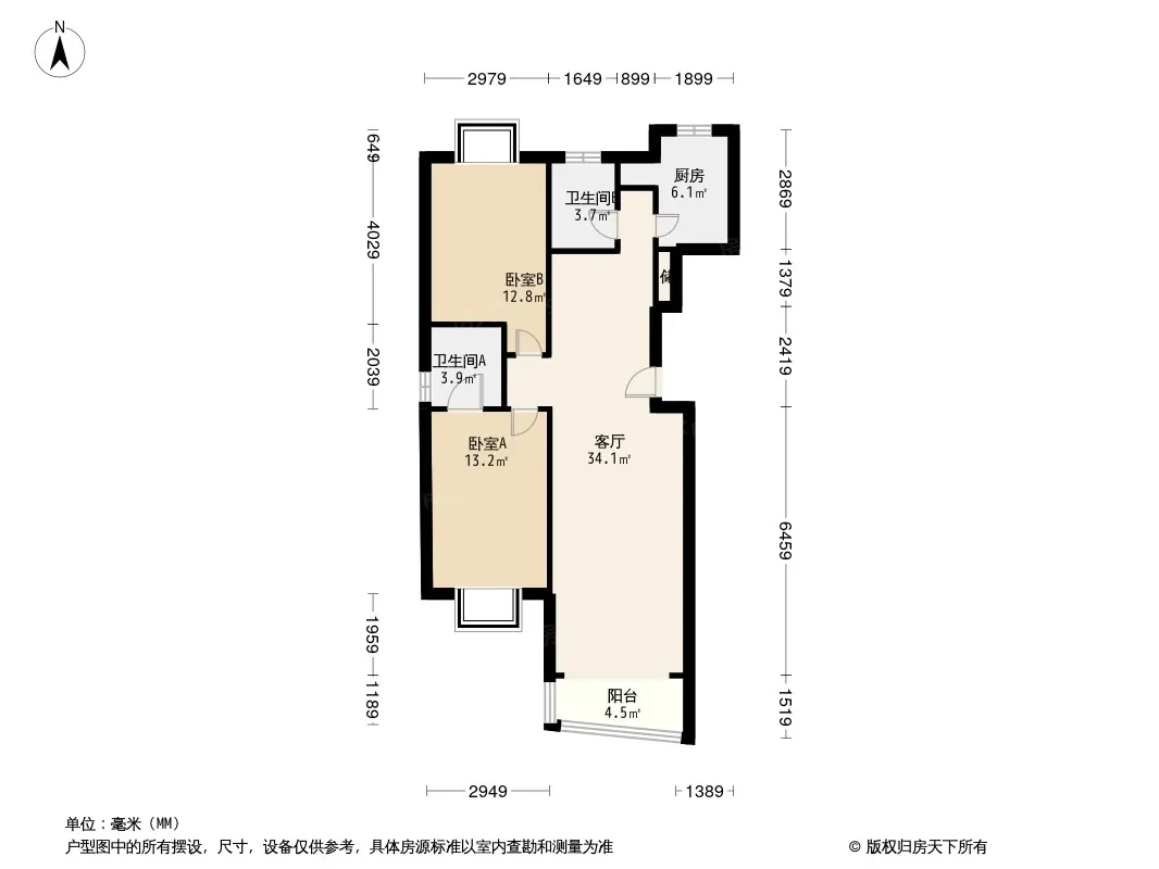 景馨园户型图
