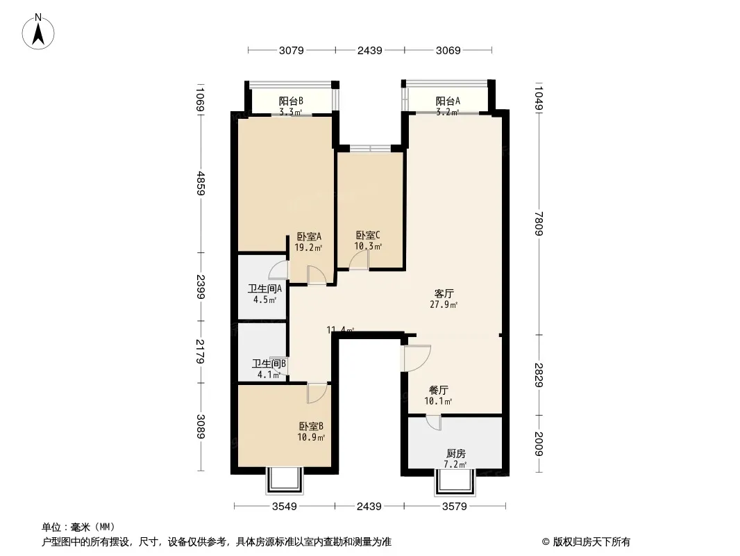 希望家园户型图