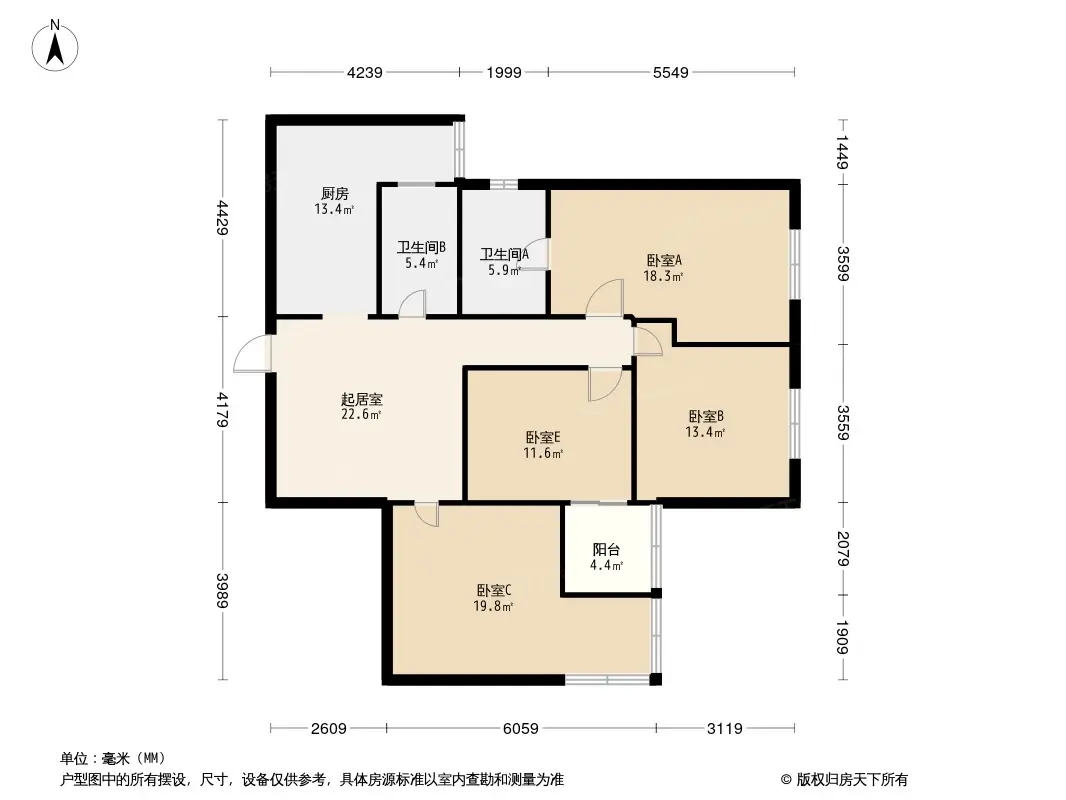 嘉润花园户型图