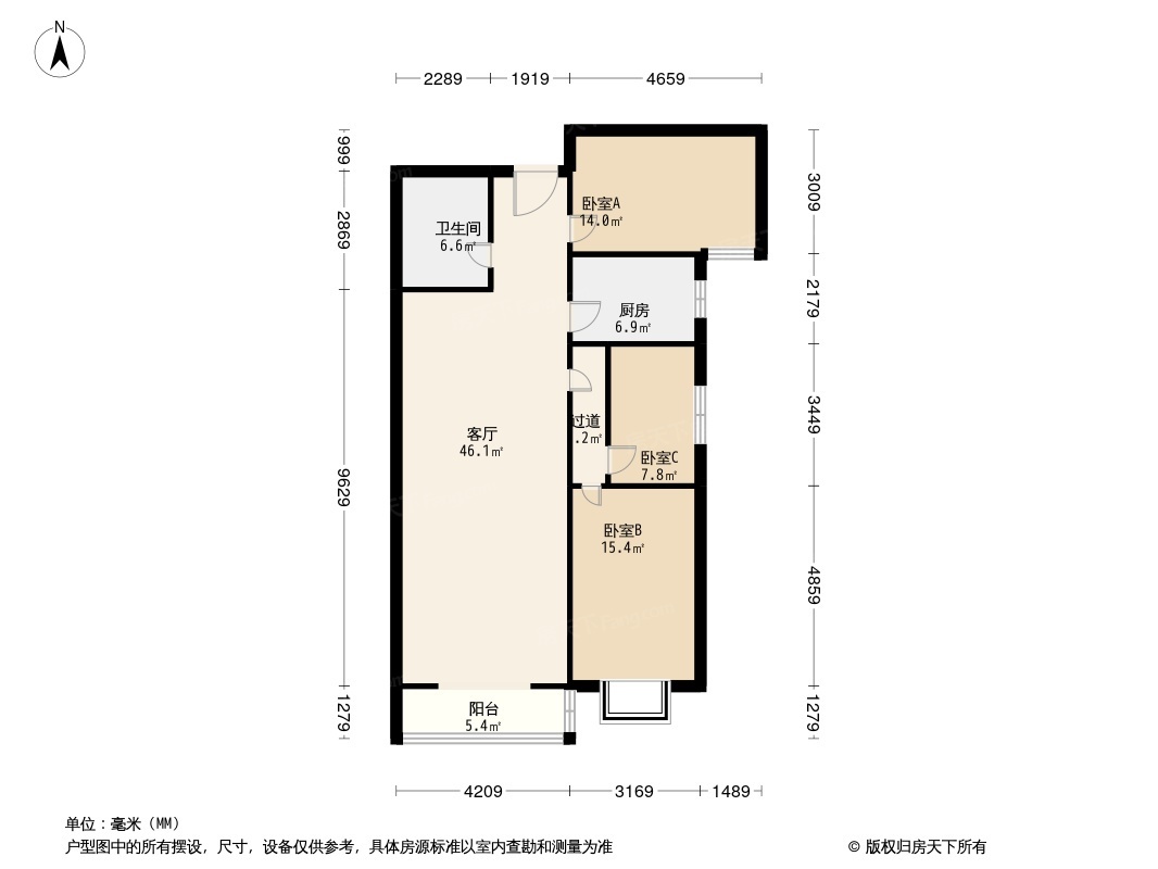 百环家园户型图