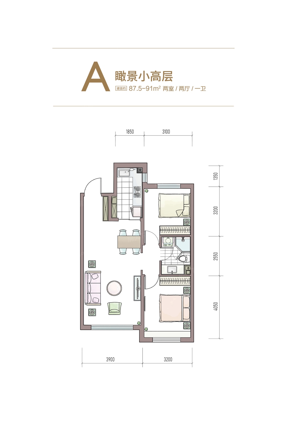 哈尔滨融创文旅城 哈尔滨融创文旅城户型类别:1居,2