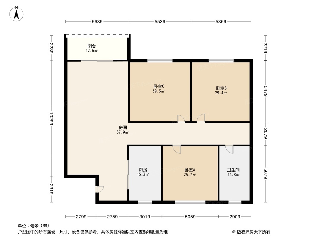 南山维拉户型图