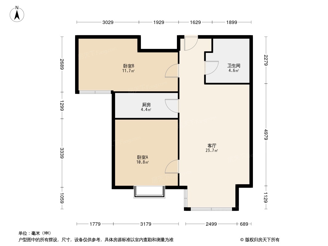 首开熙悦山户型图