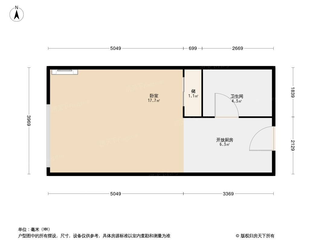 广渠金茂府户型图