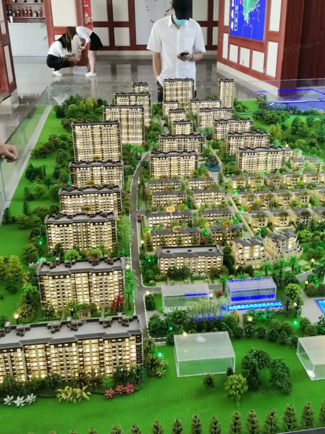 实景图:沙盘模型图