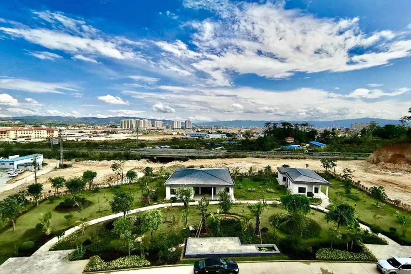 实景图:小区规划