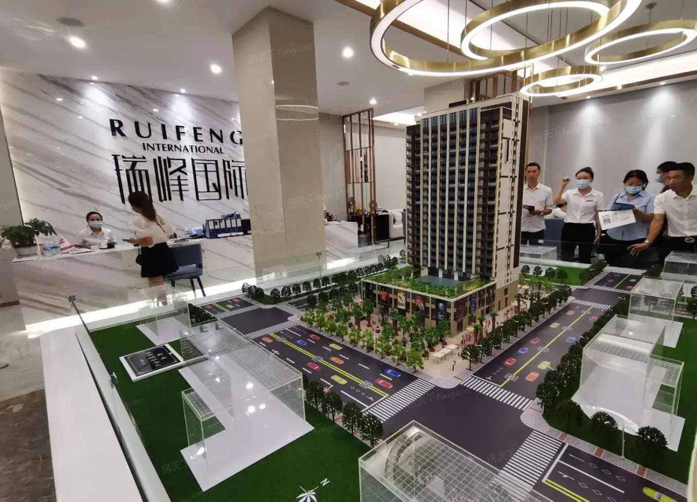 实景图:售楼中心