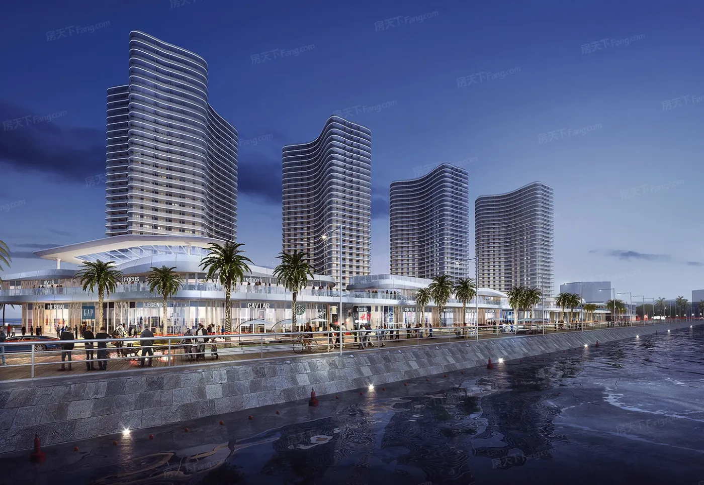 荣盛御海湾效果图