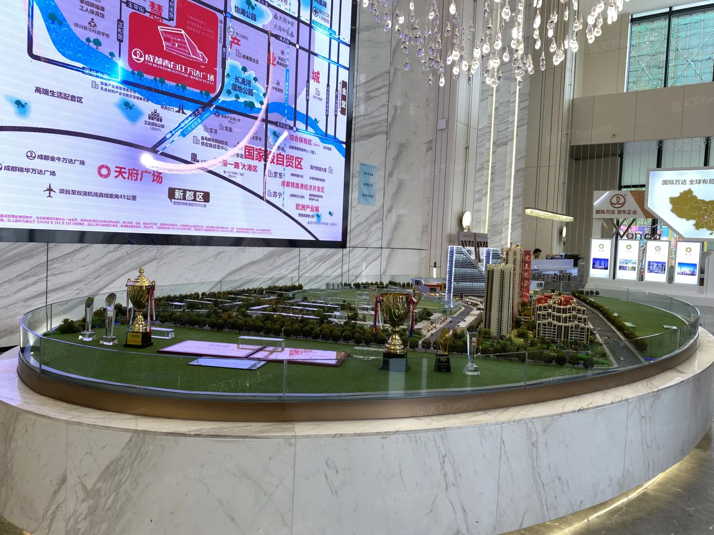 青白江万达三期·御湖龙湾1室1厅1卫西南朝向810.00元/月出租