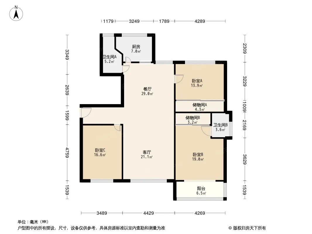 鑫乾大厦户型图