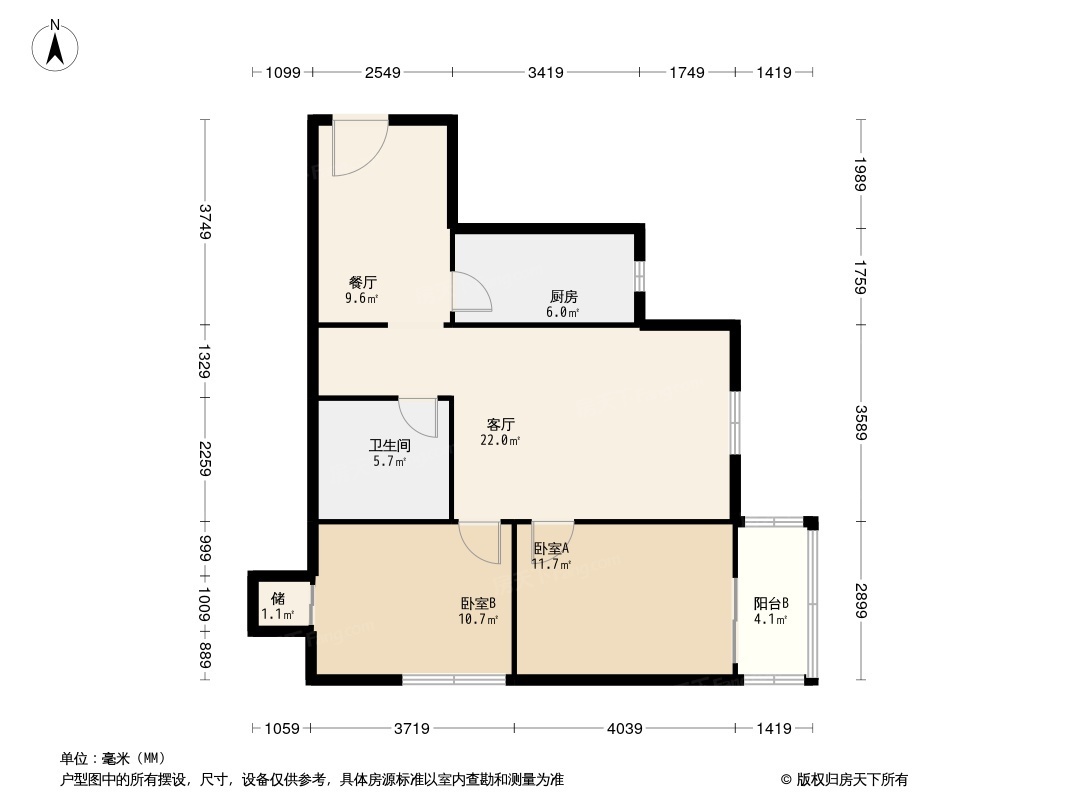 白广路二条户型图