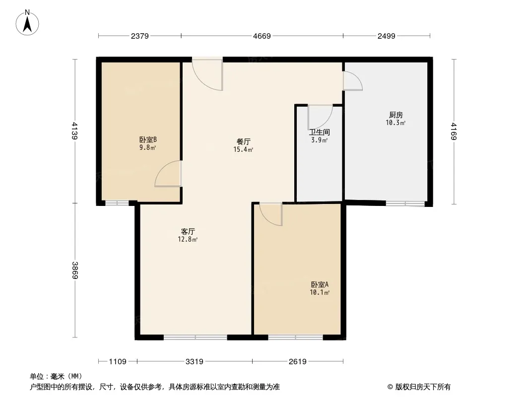 天恒乐活城户型图