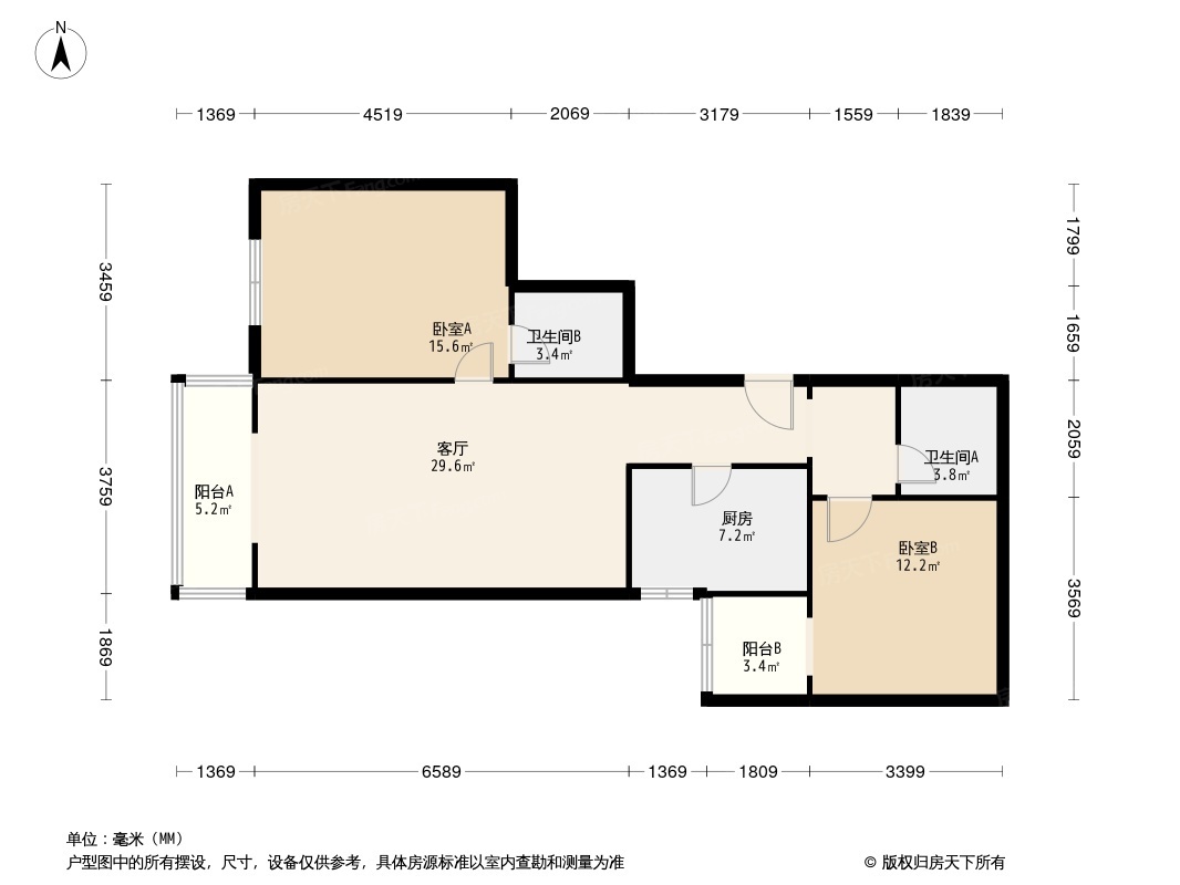 清河文苑户型图