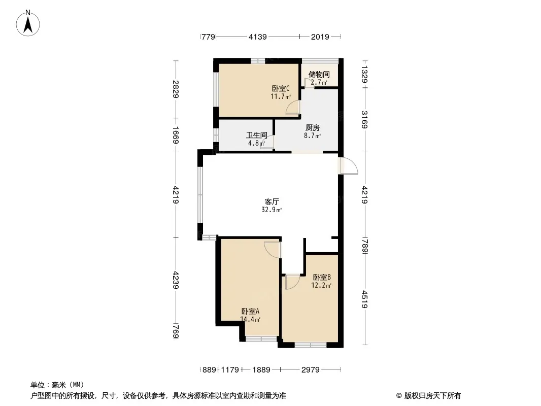 富腾天下城户型图