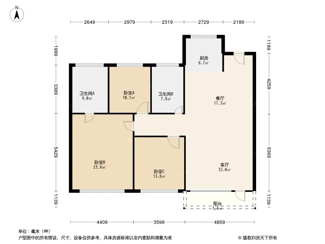 华润凯旋门户型图