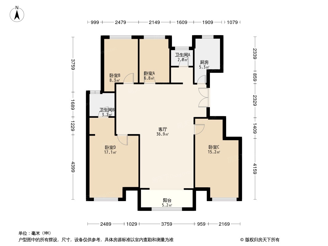 紫涵樾府户型图