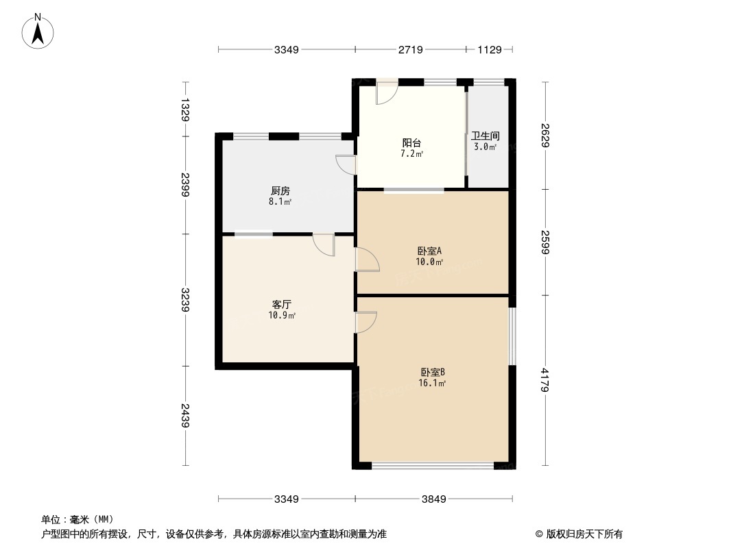 太原铁路机械学校住宅小区户型图