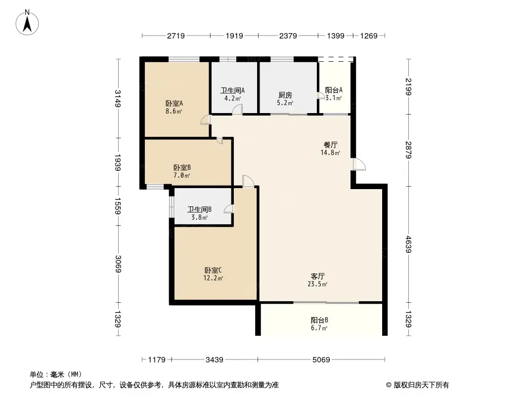 逸港花园户型图