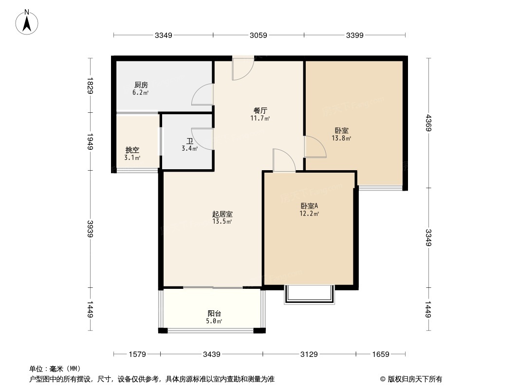 一江弘城户型图