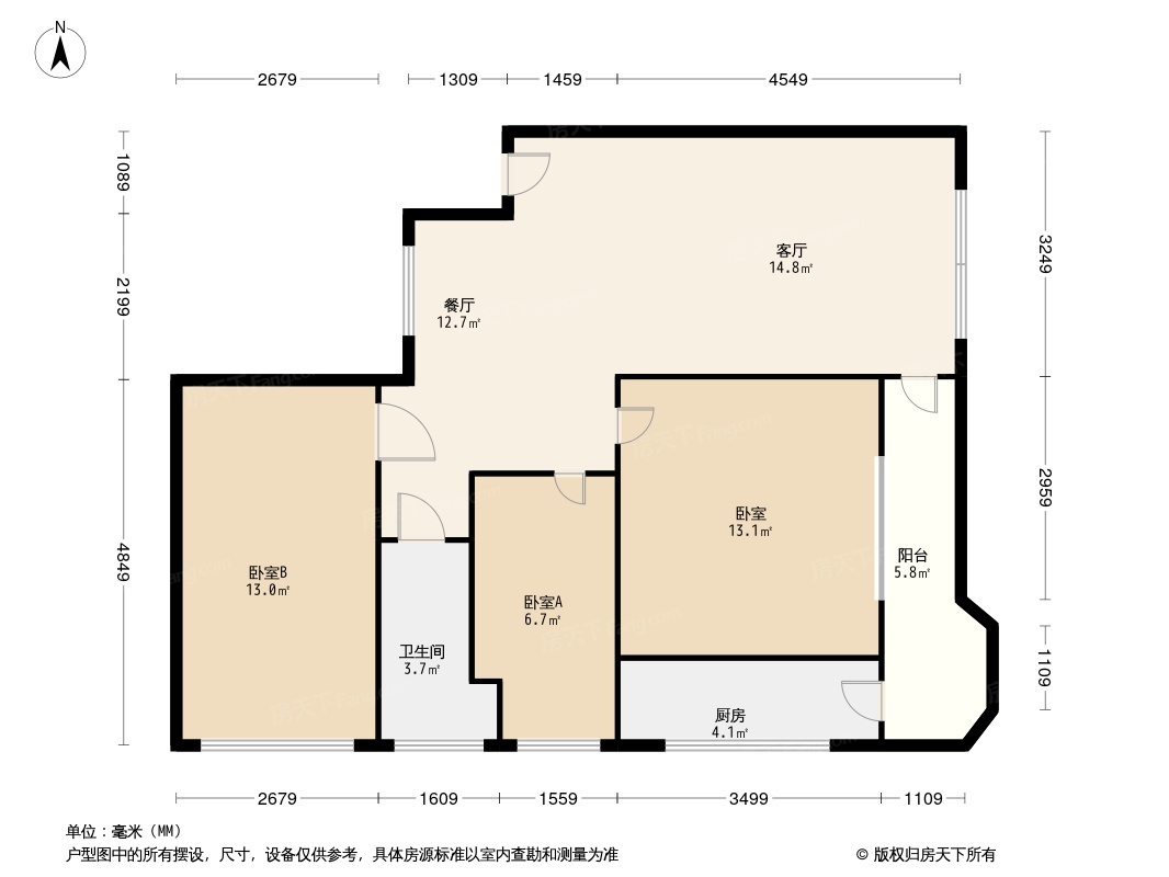 华柏新村户型图