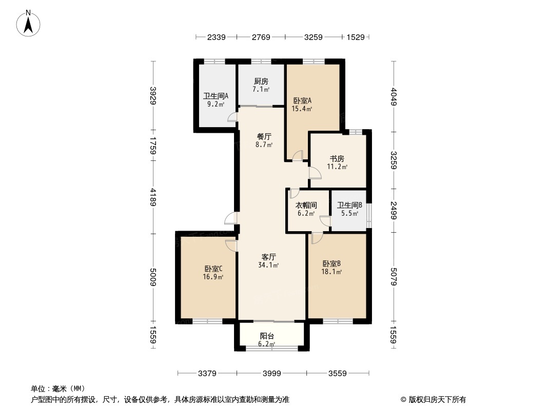 盛世康城五期泽园户型图