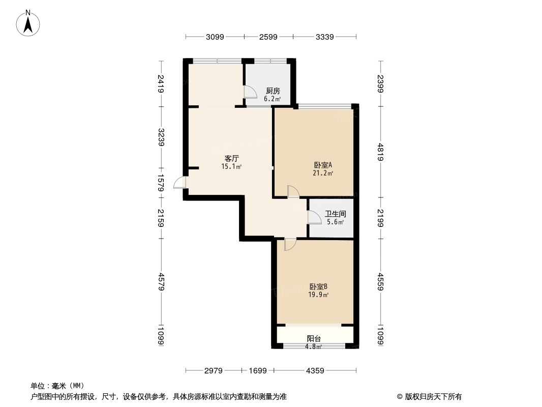 拱星墩商住楼户型图