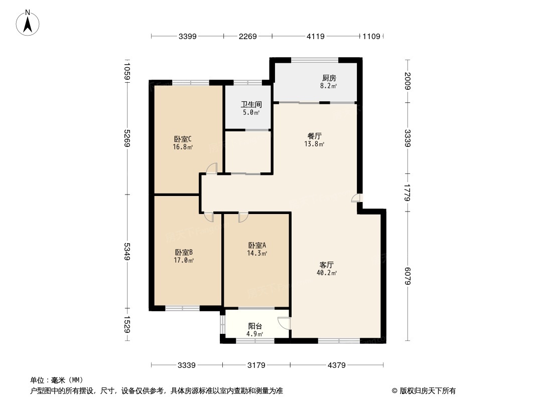 恒星花园户型图