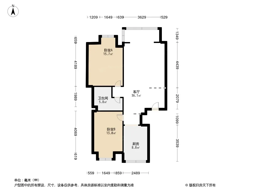 建业花园户型图