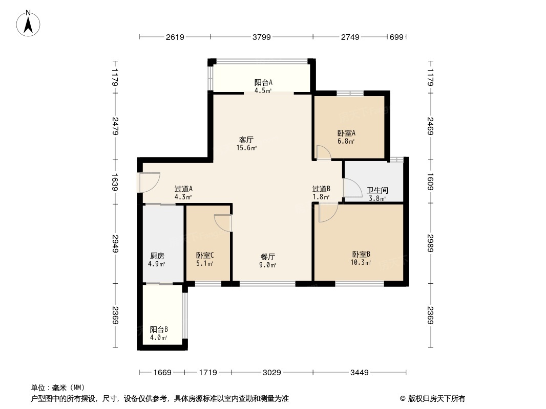 桐洋家园户型图