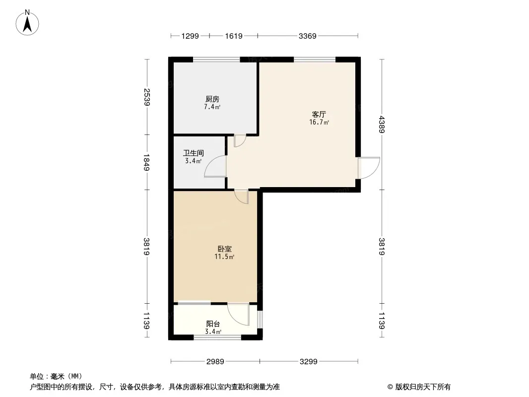 西工区家属院户型图