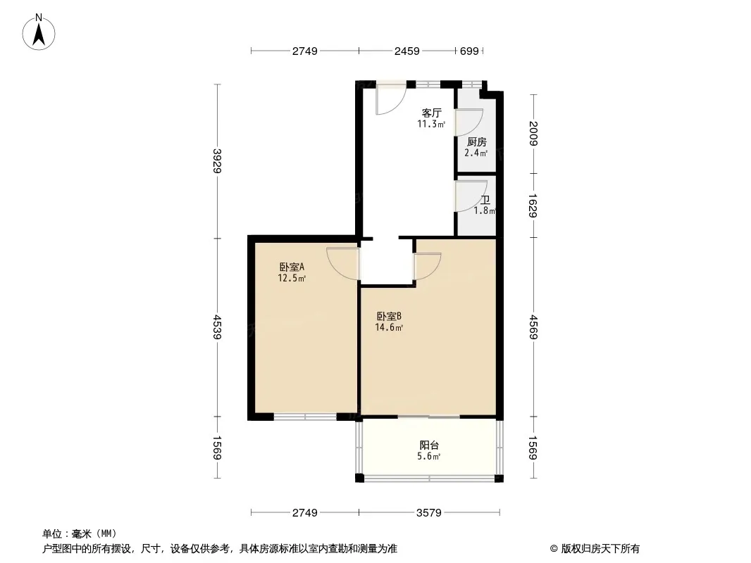 省宾馆宿舍户型图