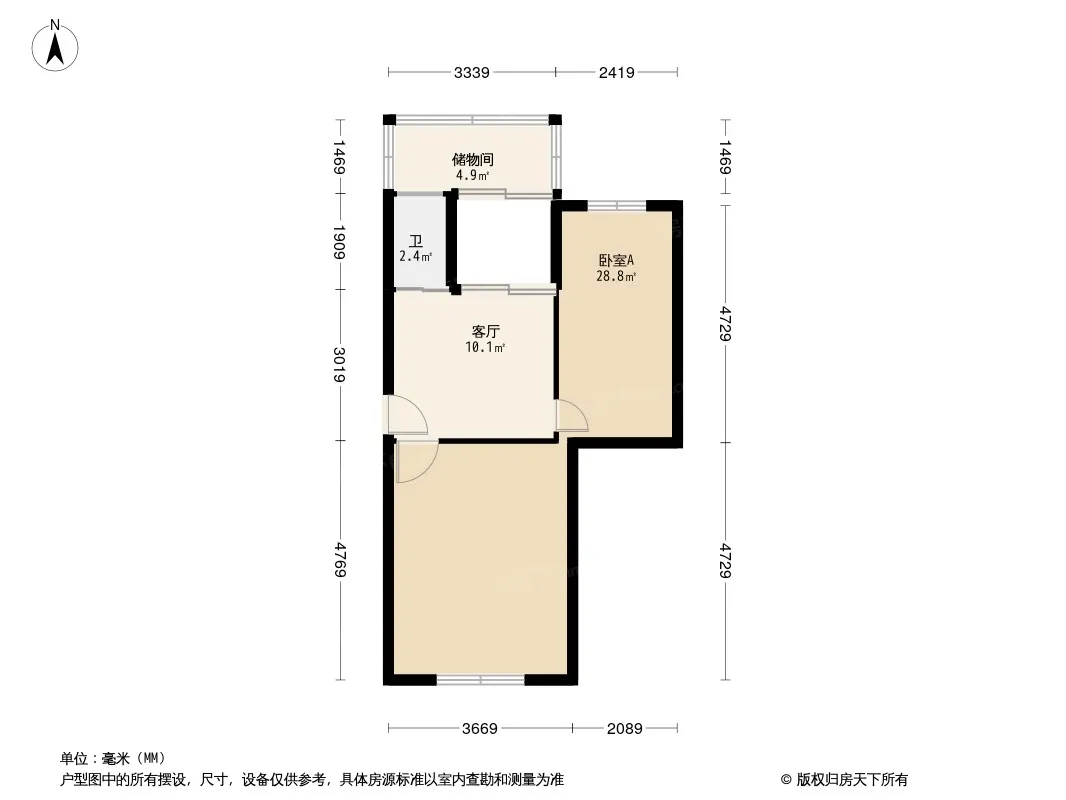 化纤小区户型图