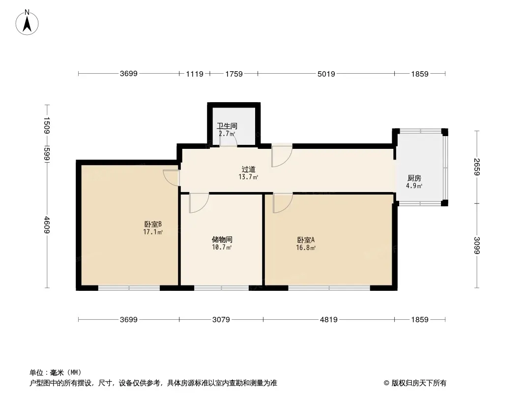 小康小区户型图
