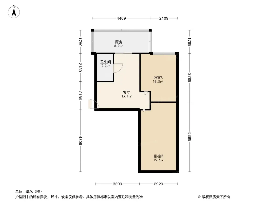 热力宿舍户型图