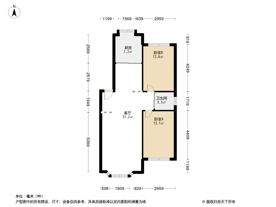 东城名郡东区户型图