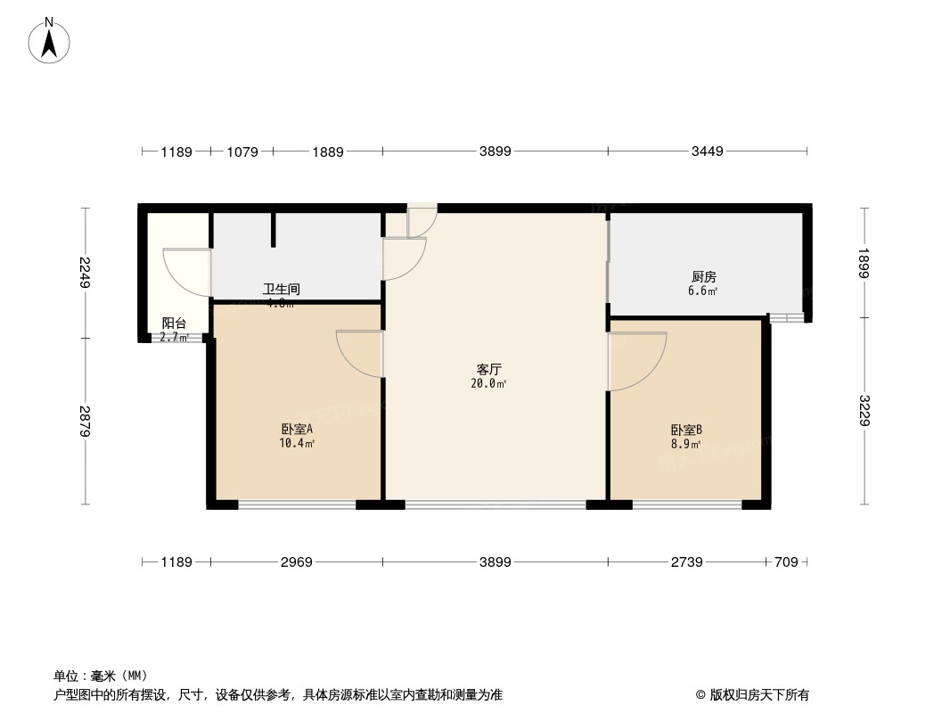 华发新城六期户型图