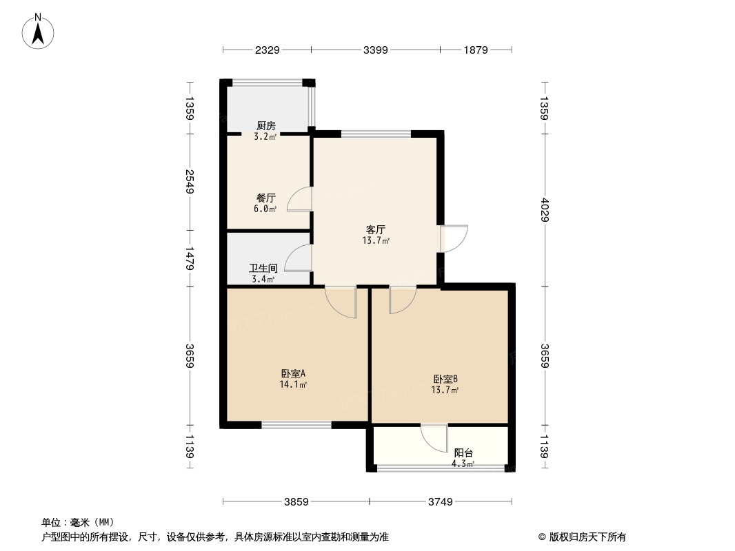 春都路51号院户型图