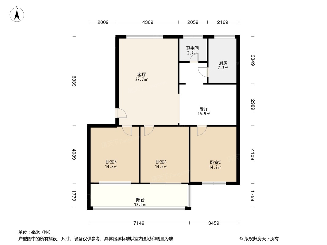 华都花园户型图