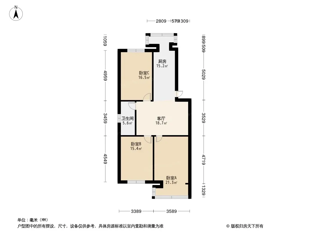 石化宿舍户型图
