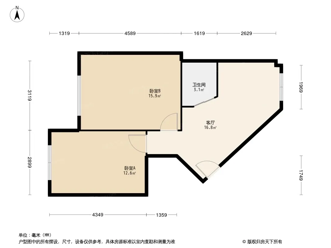 太阳花园小区户型图