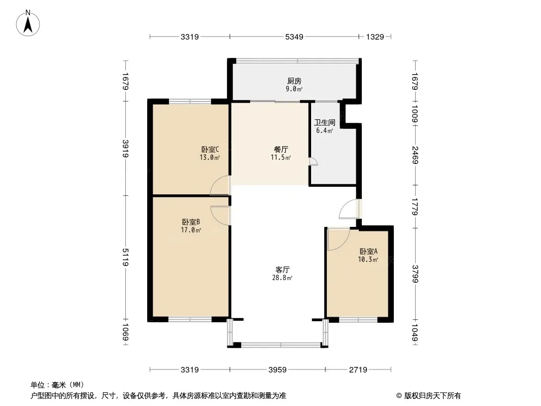 长飞小区户型图