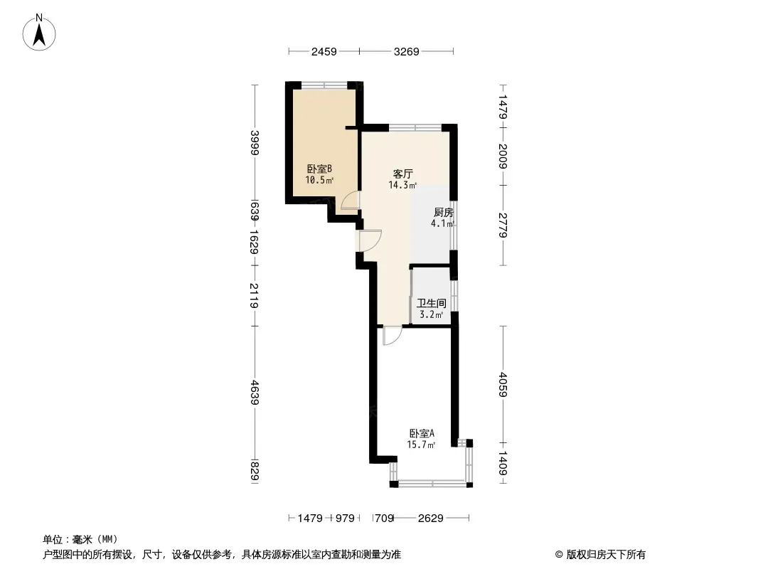 博众新城一期户型图