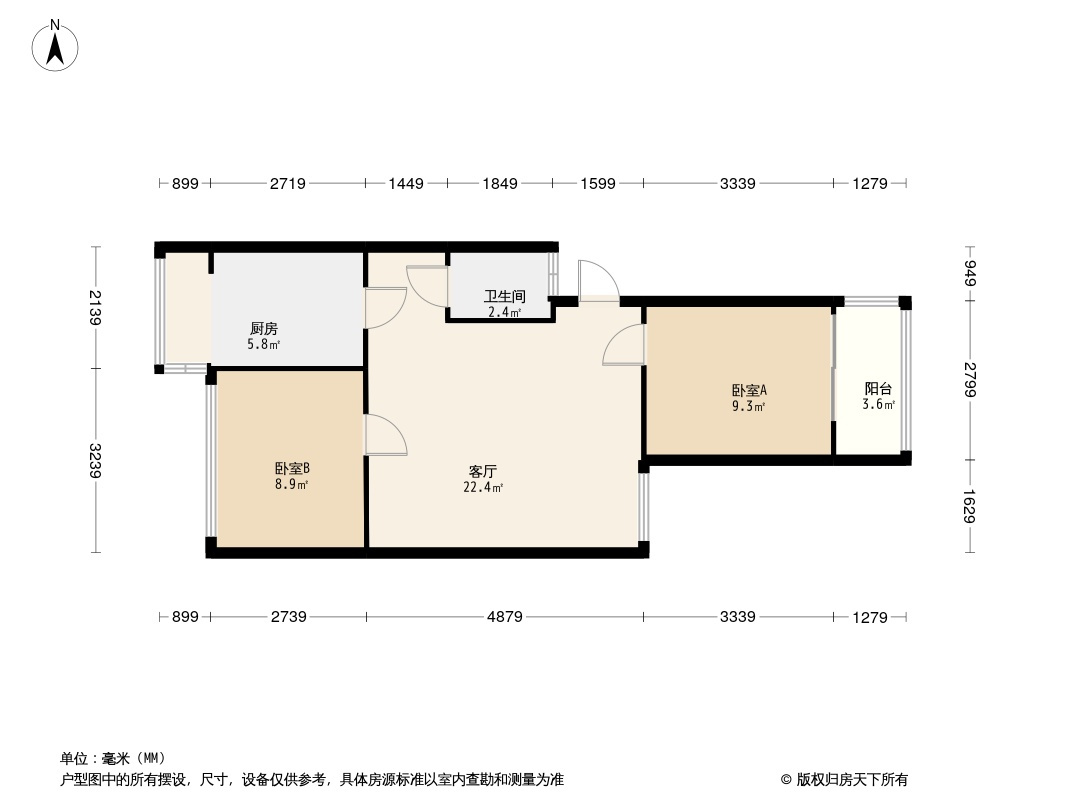 南苑小区户型图