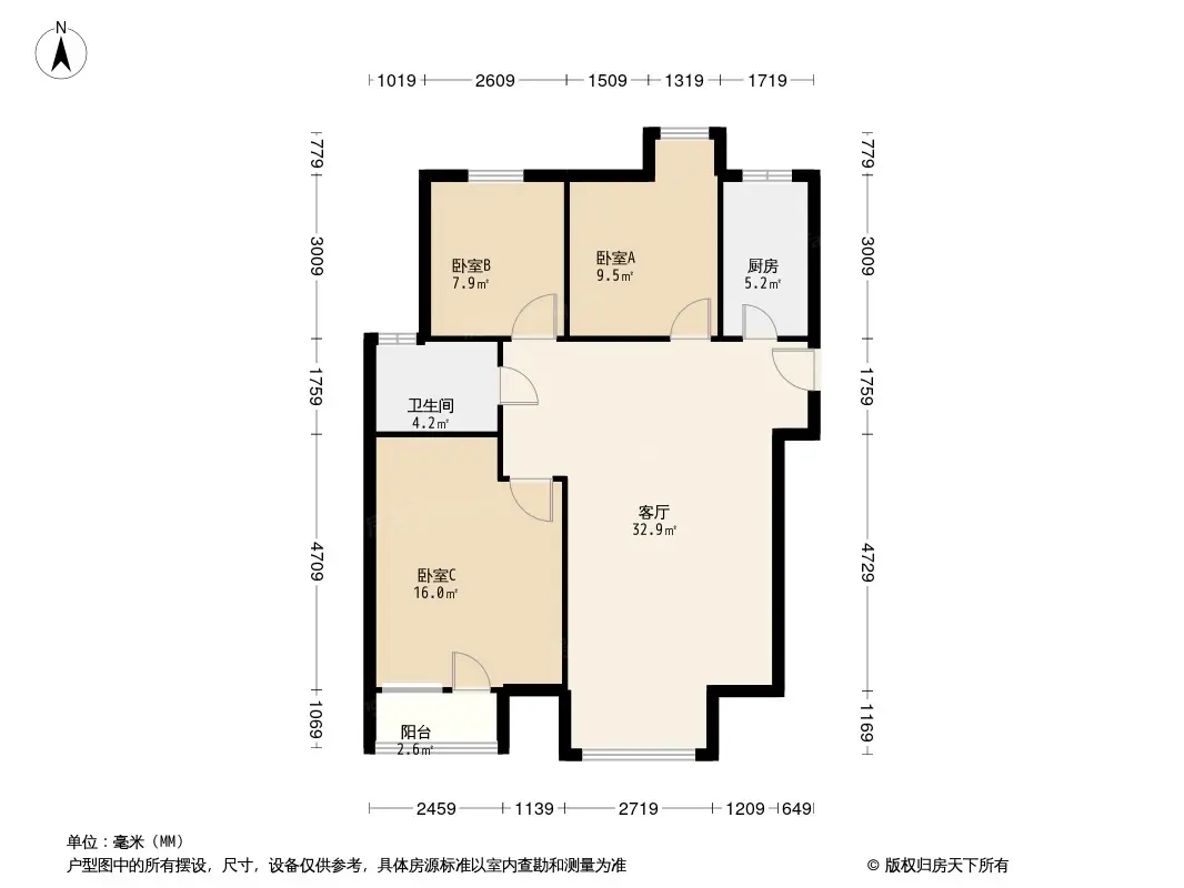 荣盛白鹭岛户型图