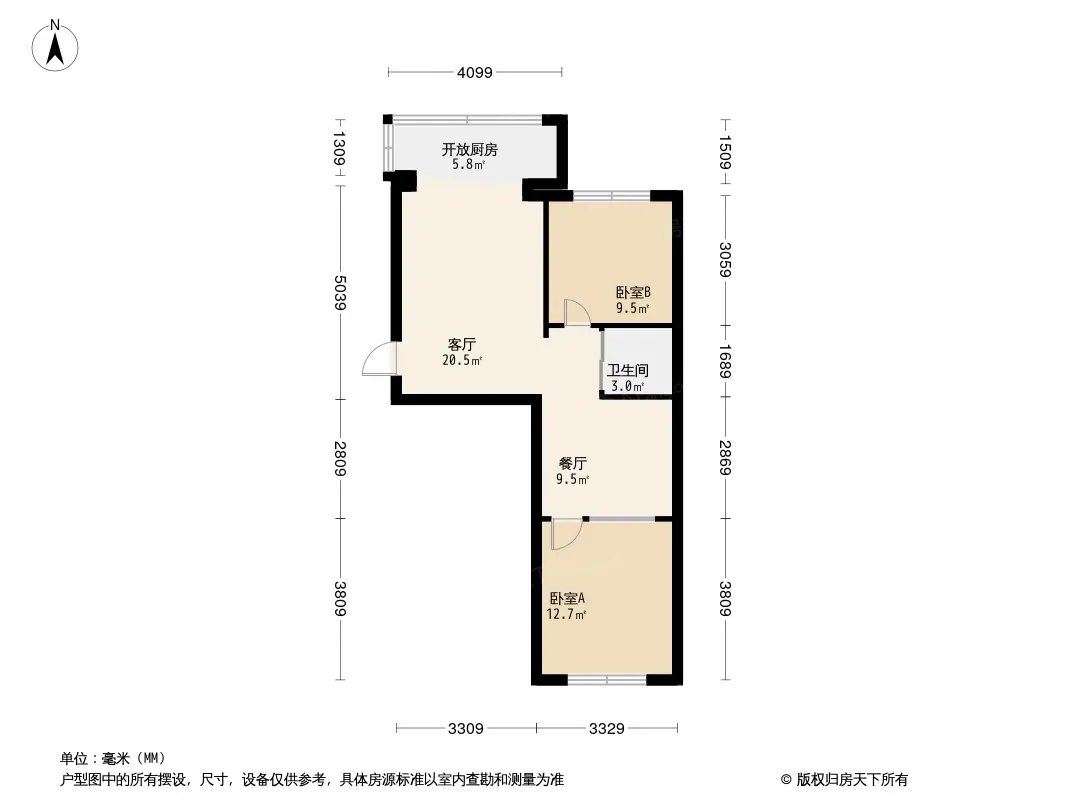 大兴小区户型图