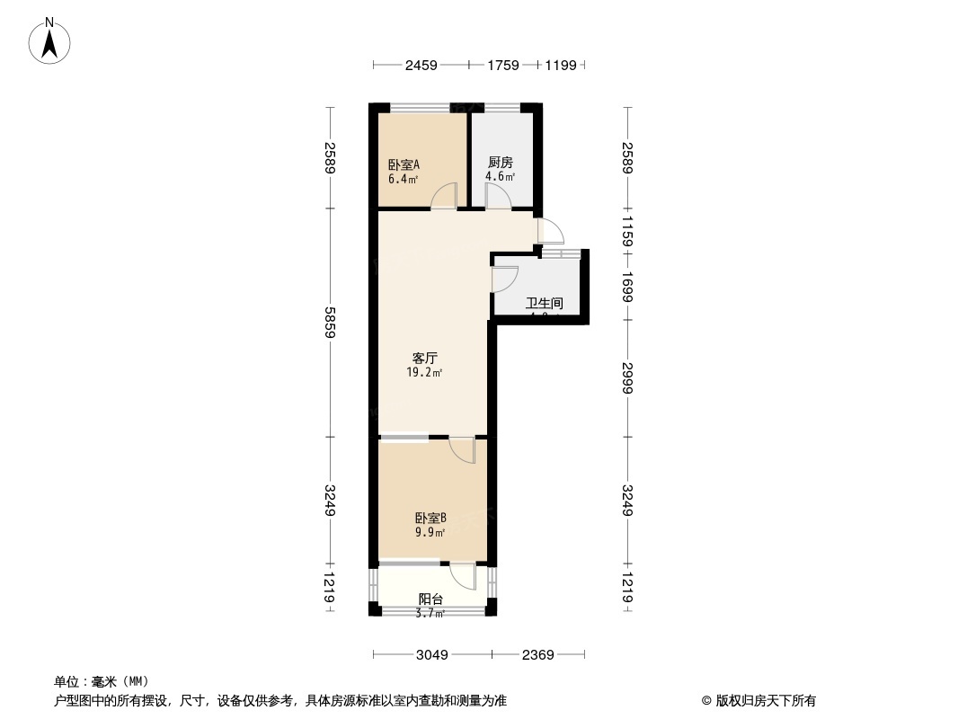 四平新苑户型图